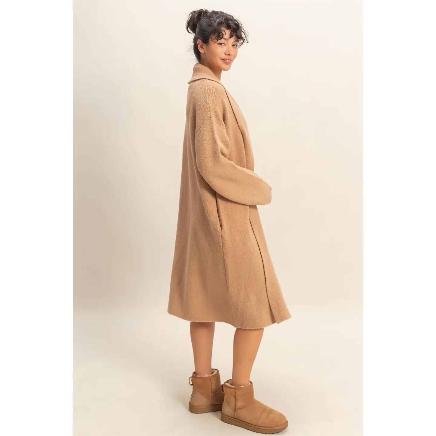 Caramel Comfort Cardigan