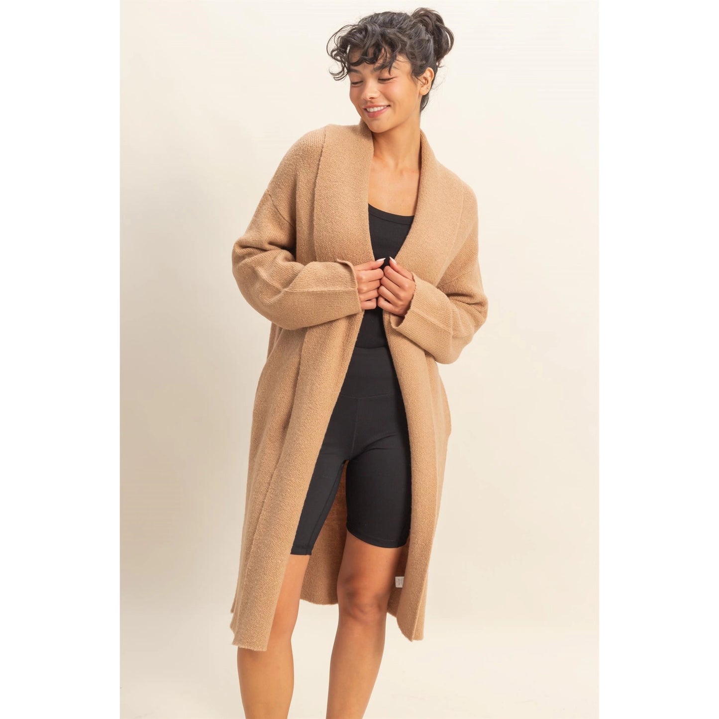 Caramel Comfort Cardigan