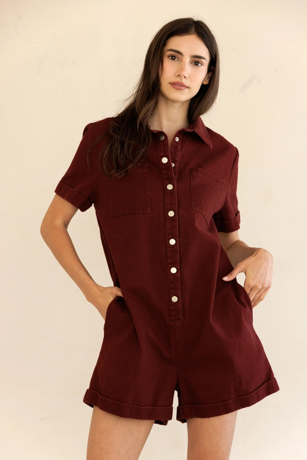 Wine Utility Romper