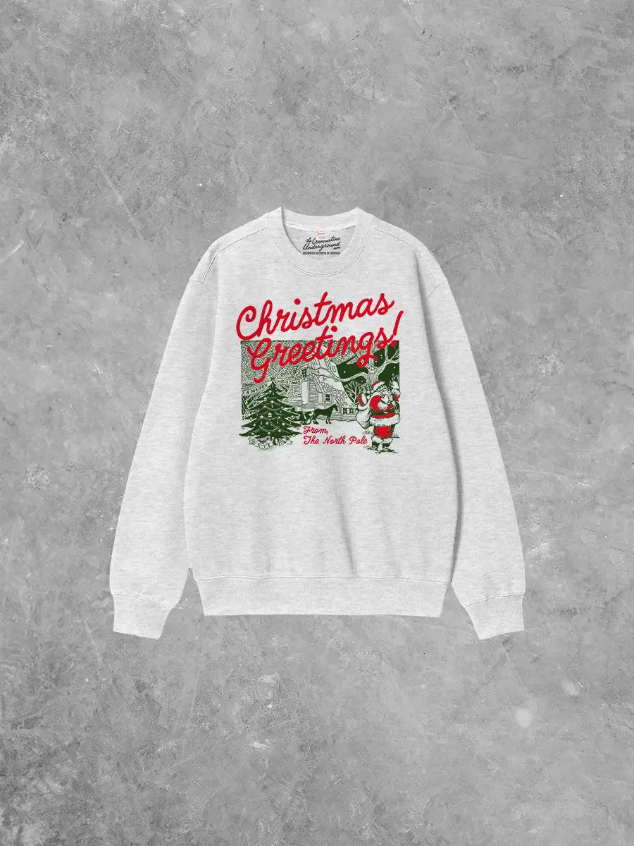 Christmas Greetings Crewneck