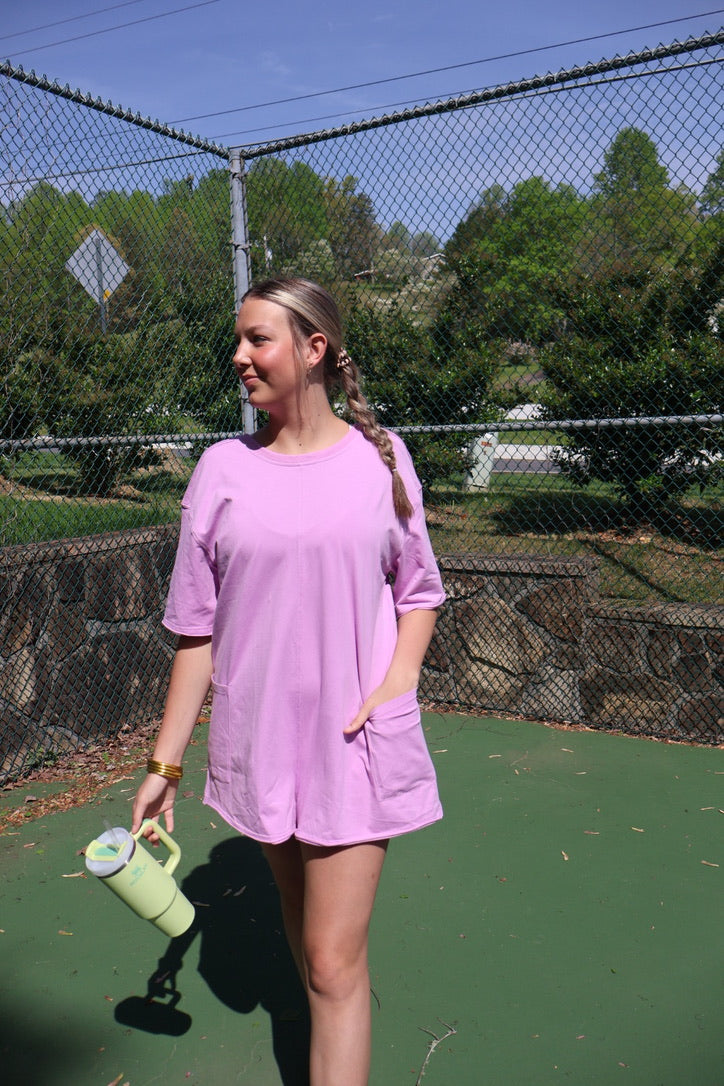 Lavender Reversible Romper