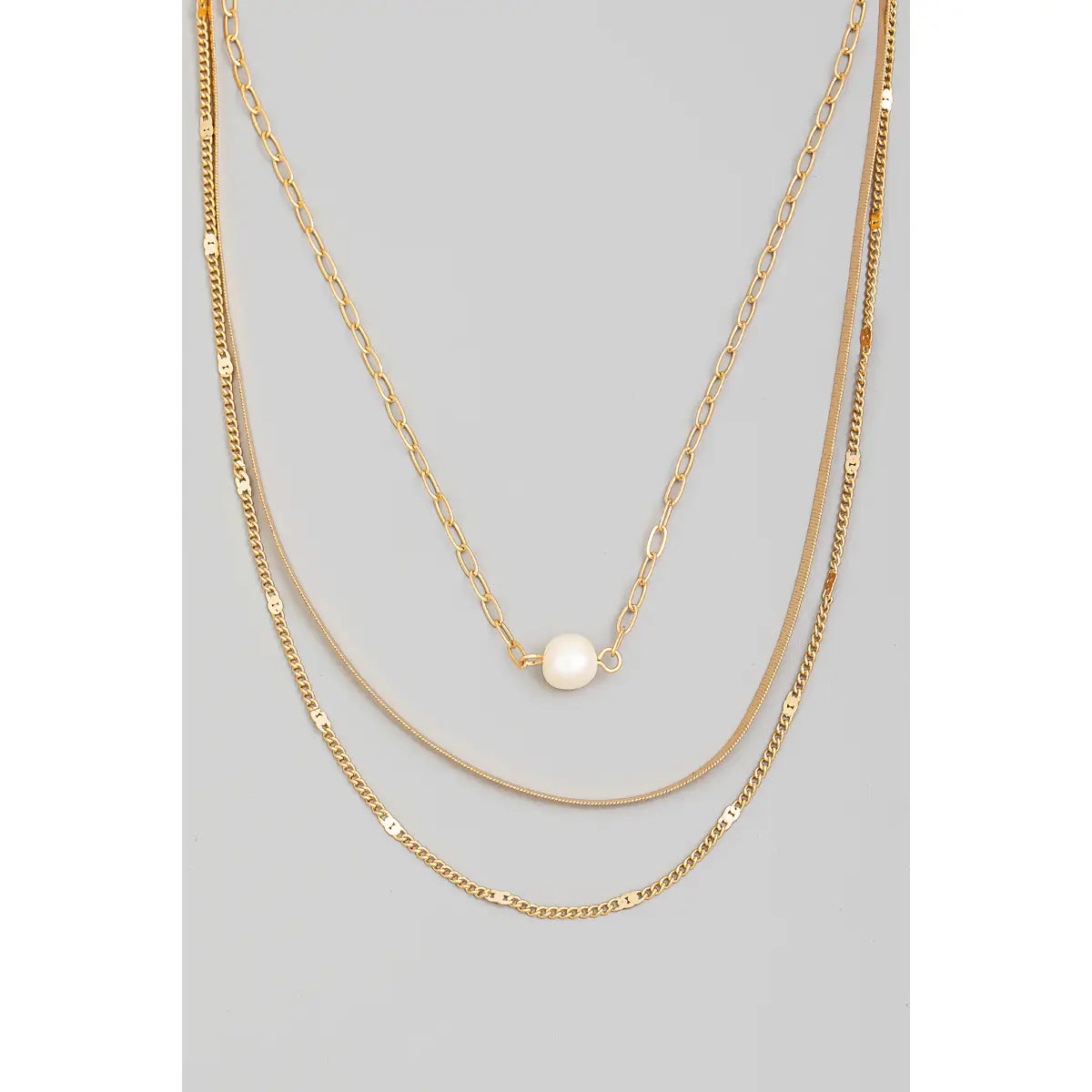 Tripe Pearl Chain