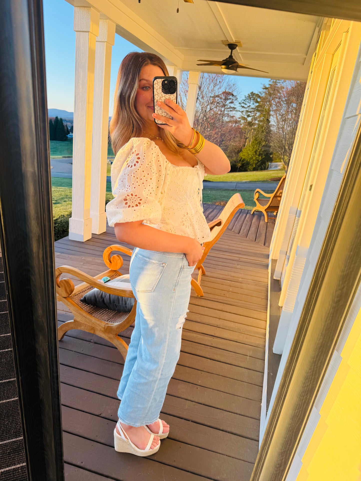 Classic Eyelet Top