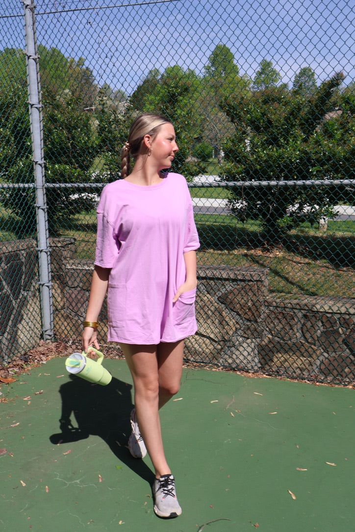 Lavender Reversible Romper