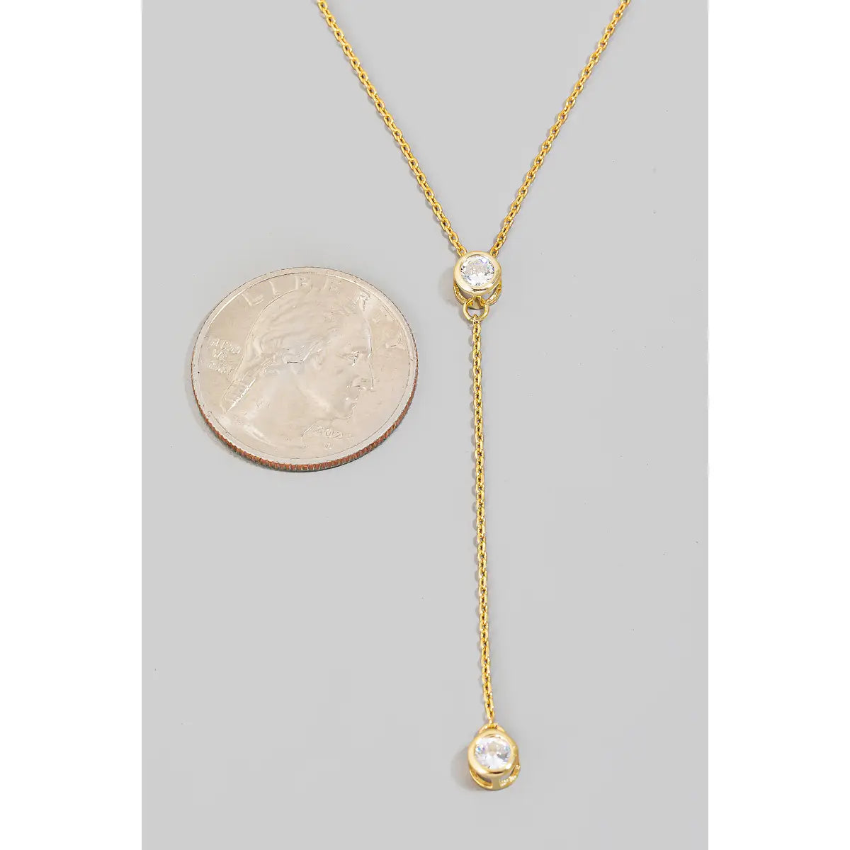 Gold Y Chain