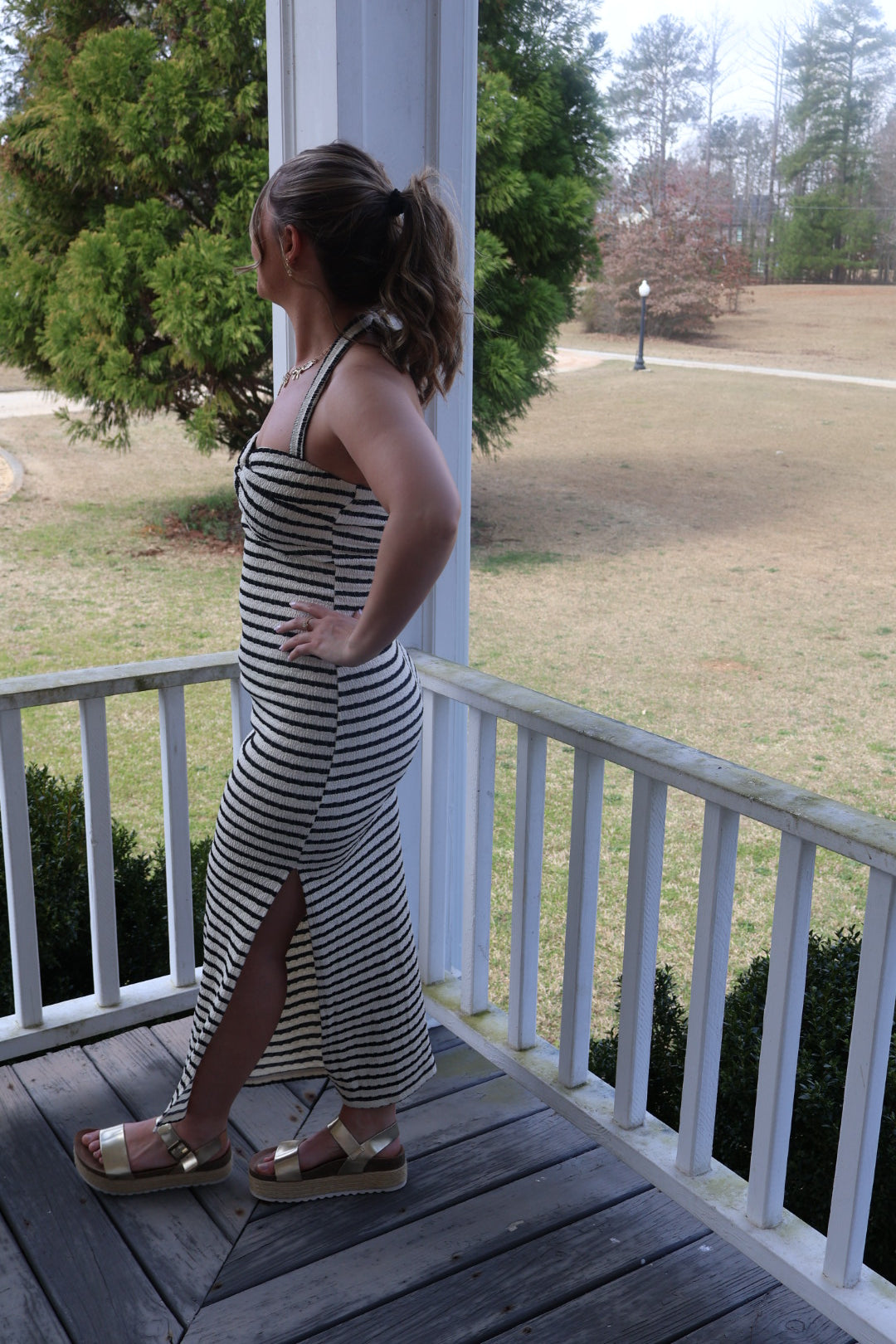Knit Halter Dress