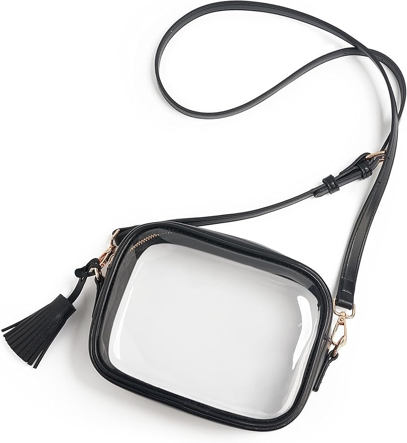 Black Stadium Purse