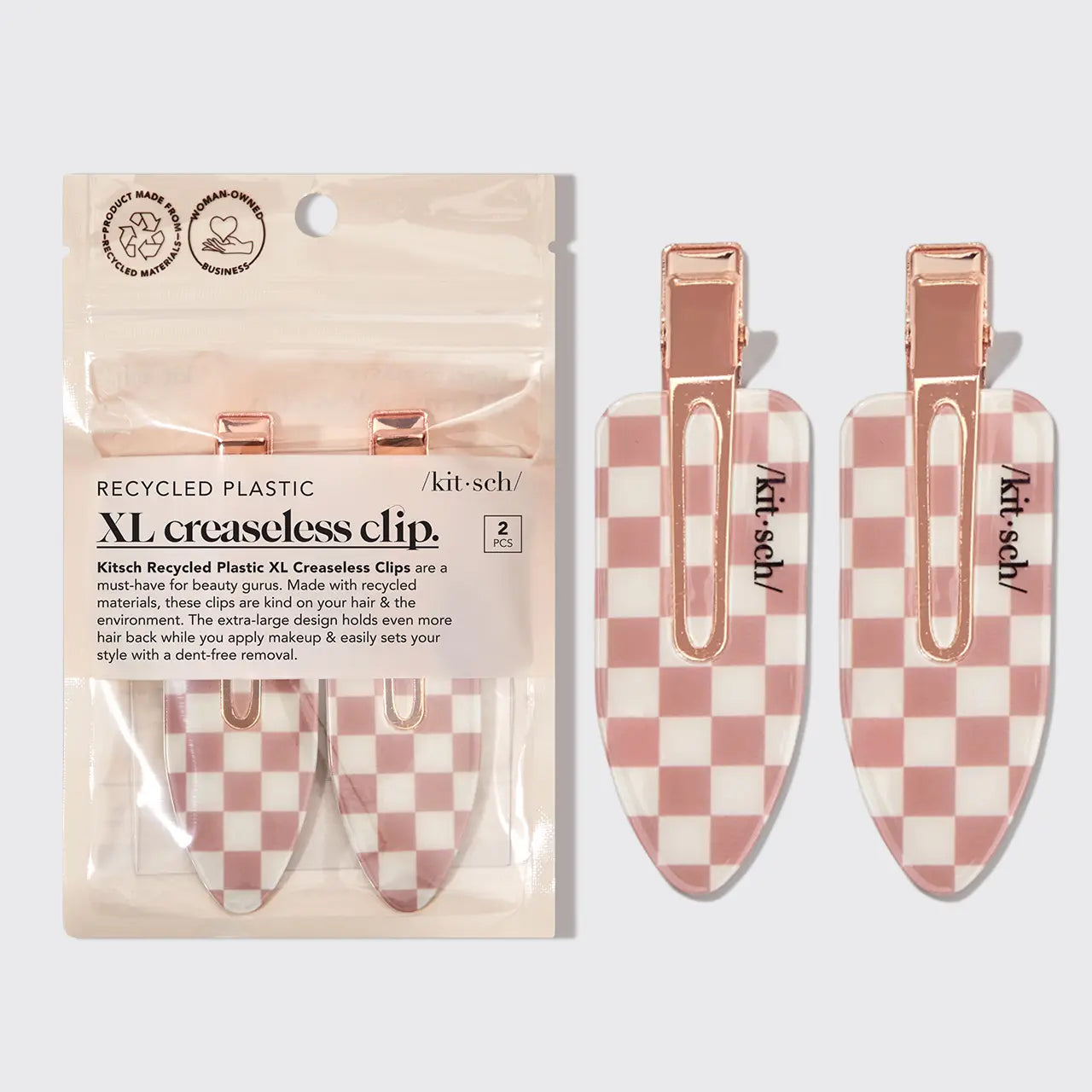Terracotta Creasless Clips