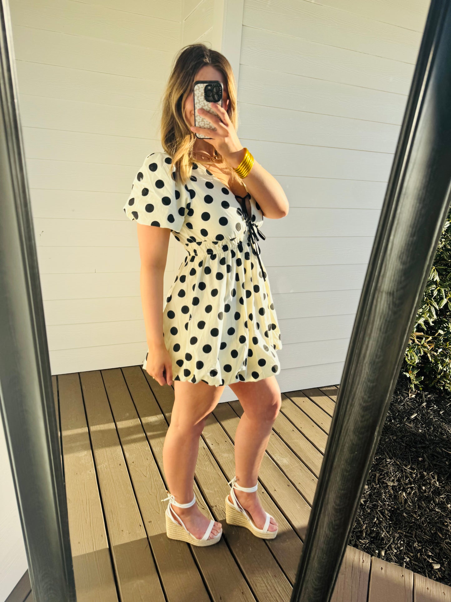 Polka Dot Bubble Dress