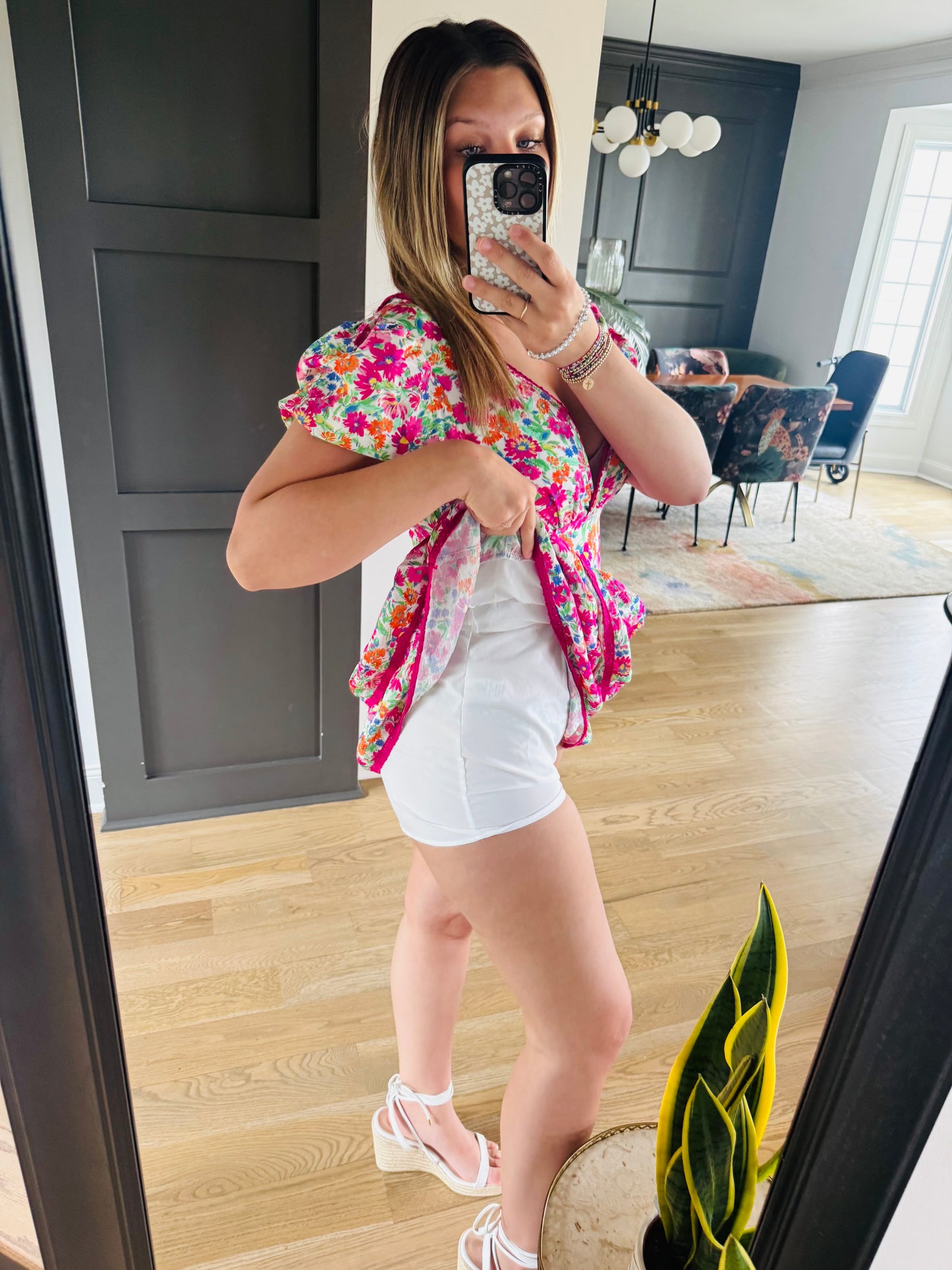 Magenta Romper