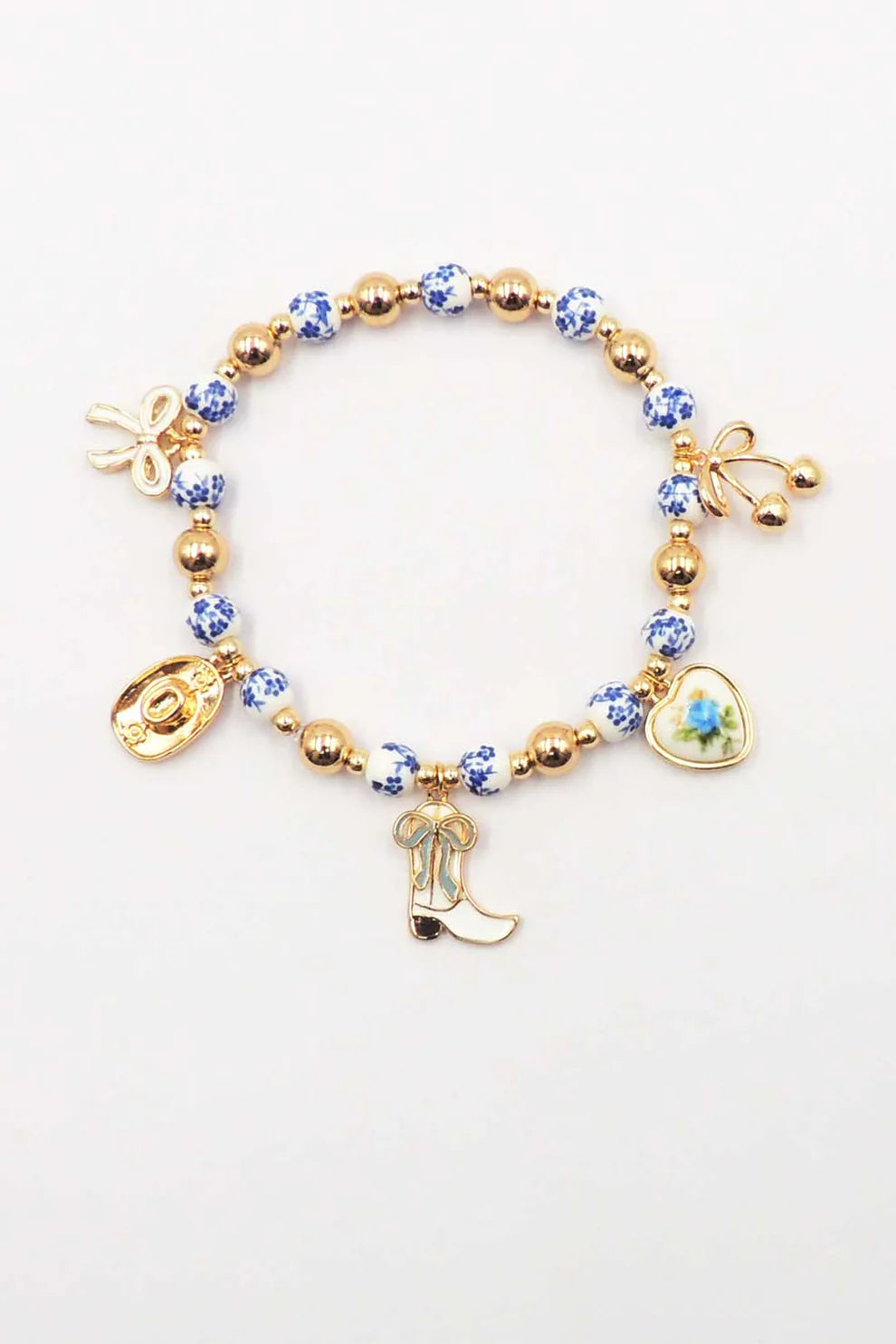 Western Charm and Blue Beaded