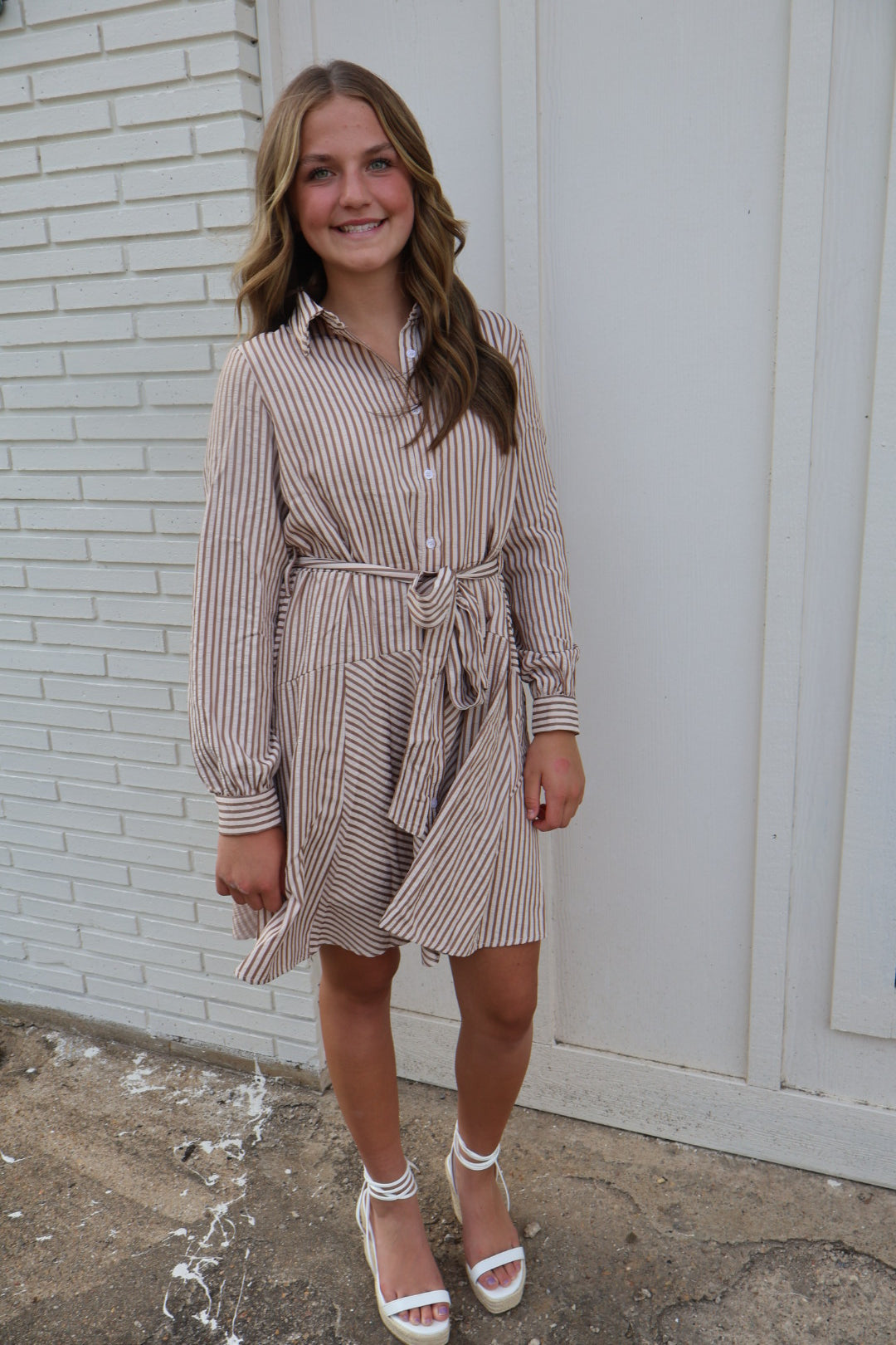 Taupe Dress