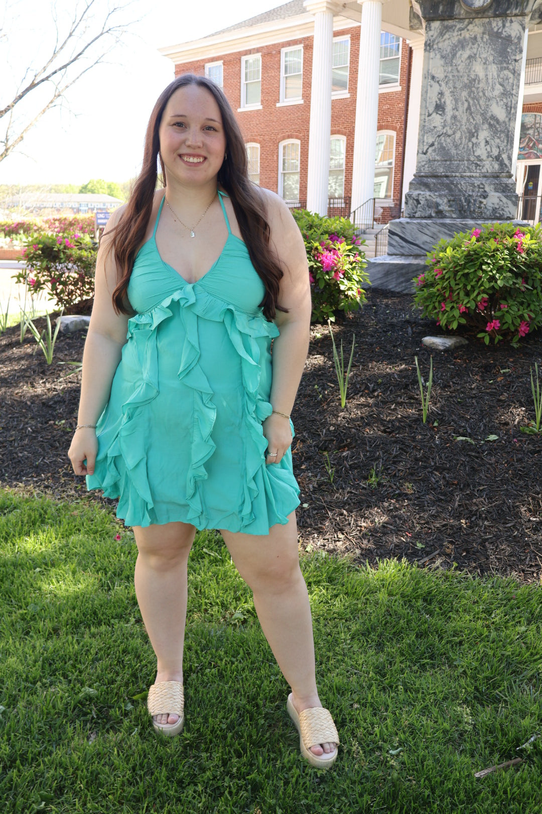 Tropical Mini Dress