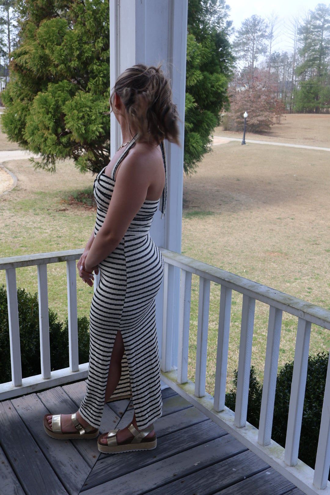 Knit Halter Dress