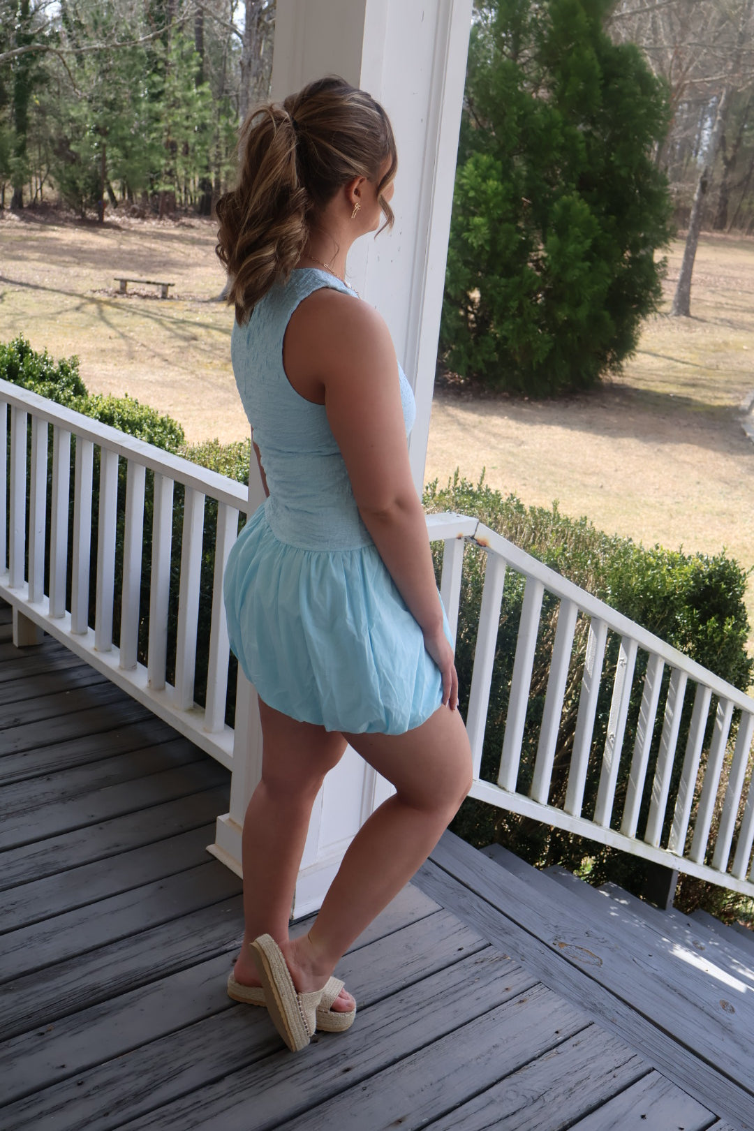 Bubble Bottom Dress
