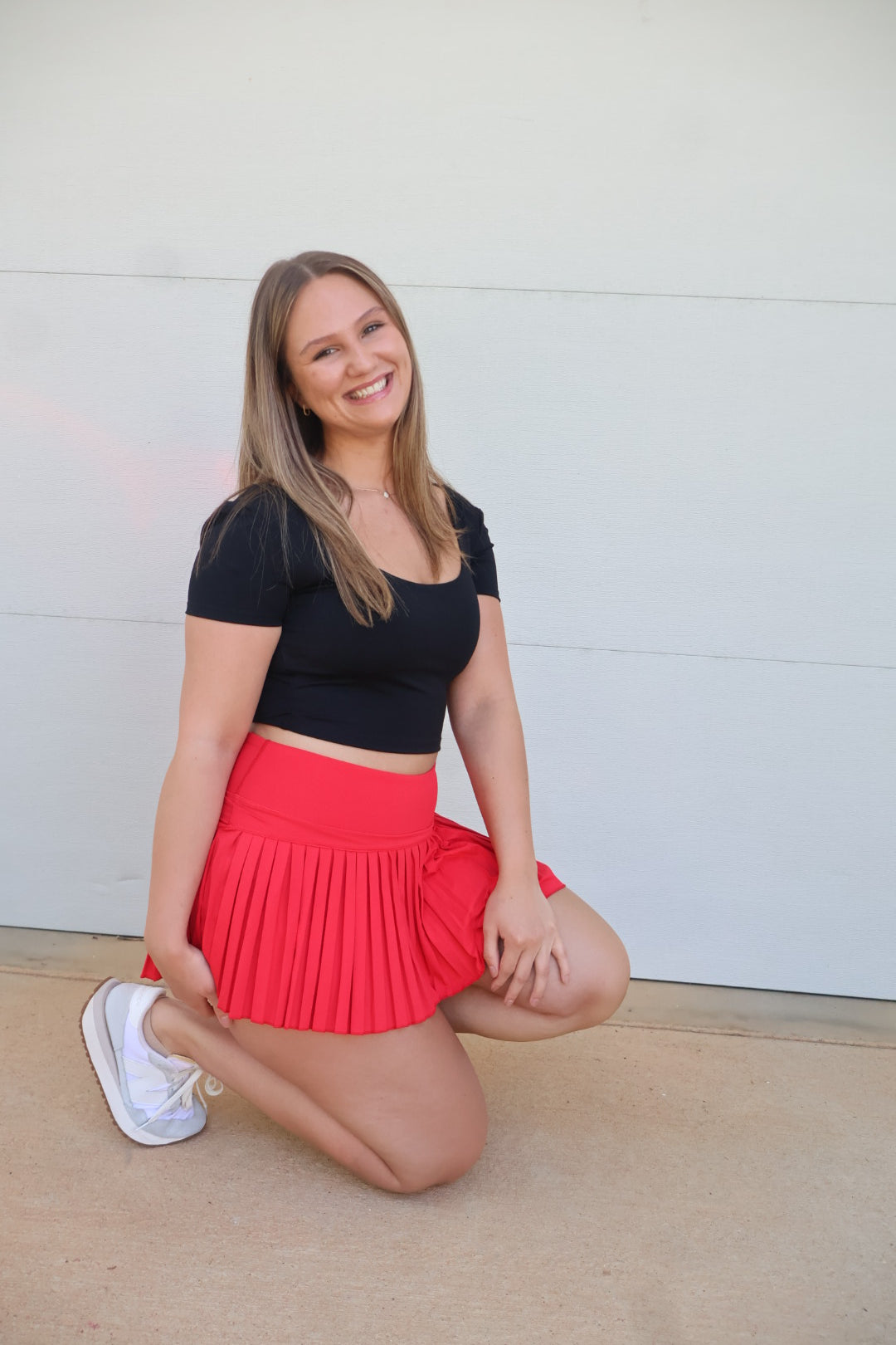 Red Skort