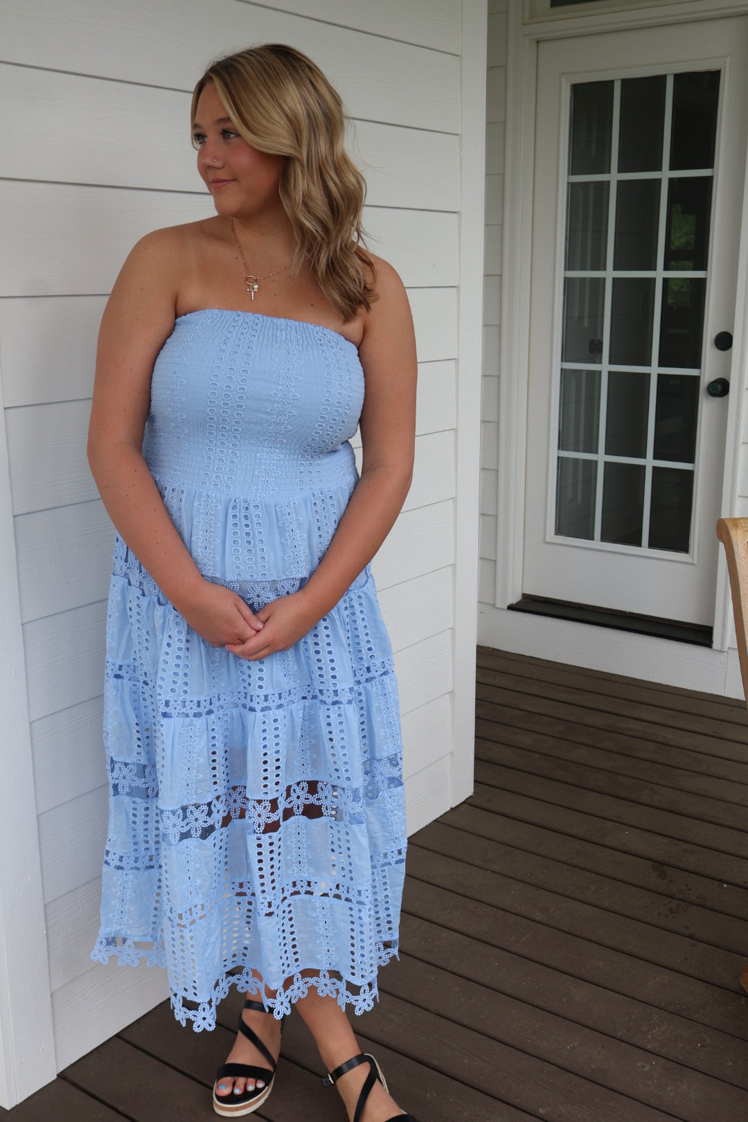 Sylvia Tube Midi Dress