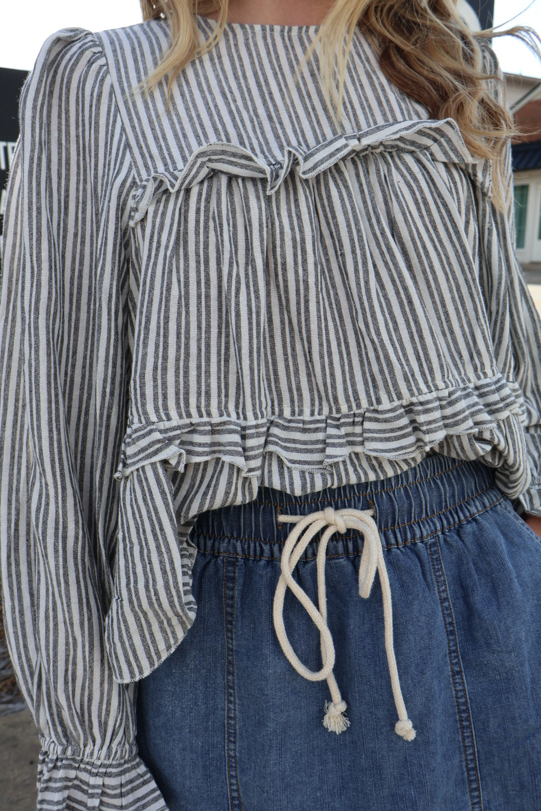 Ruffle Blouse