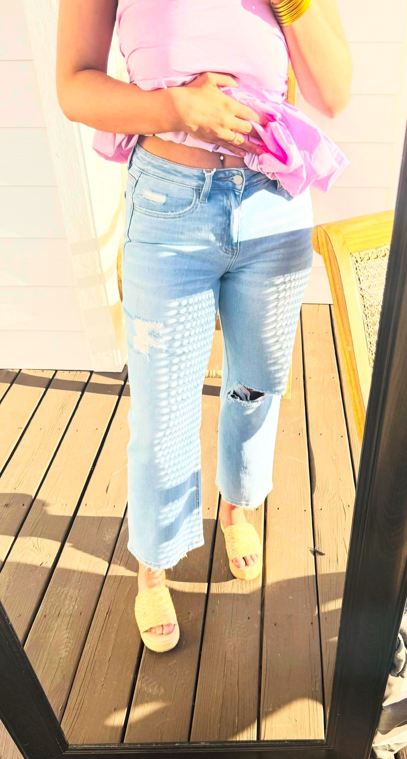 Flying Monkey HR Wide leg jean