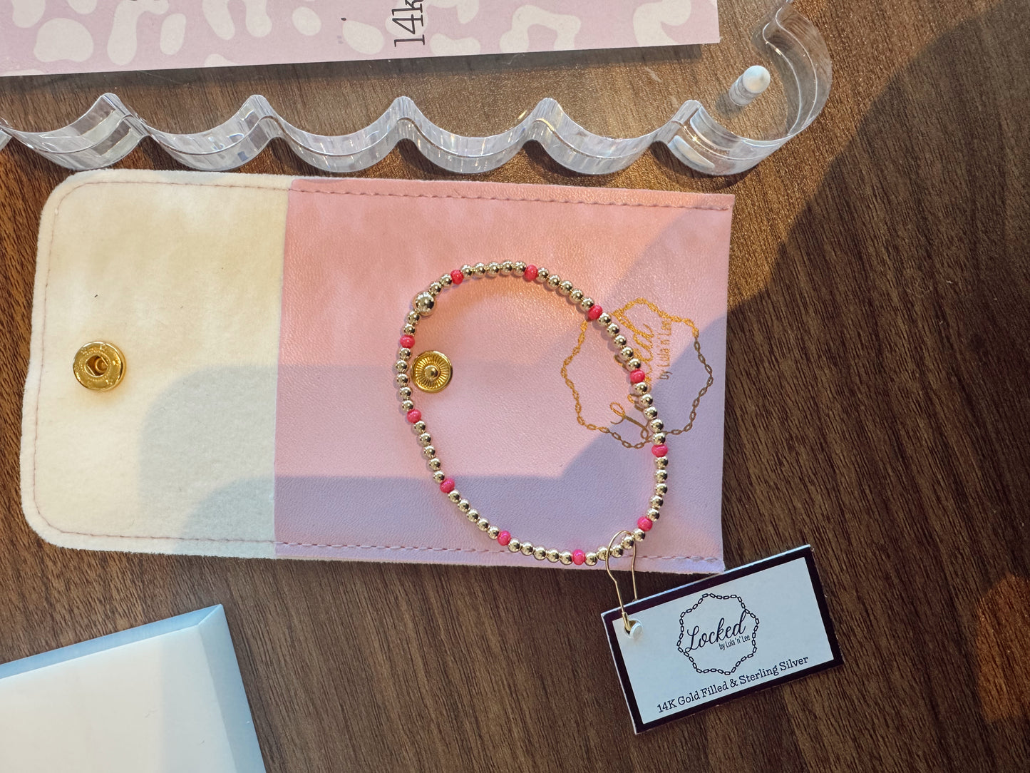 Watermelon Czech Glass