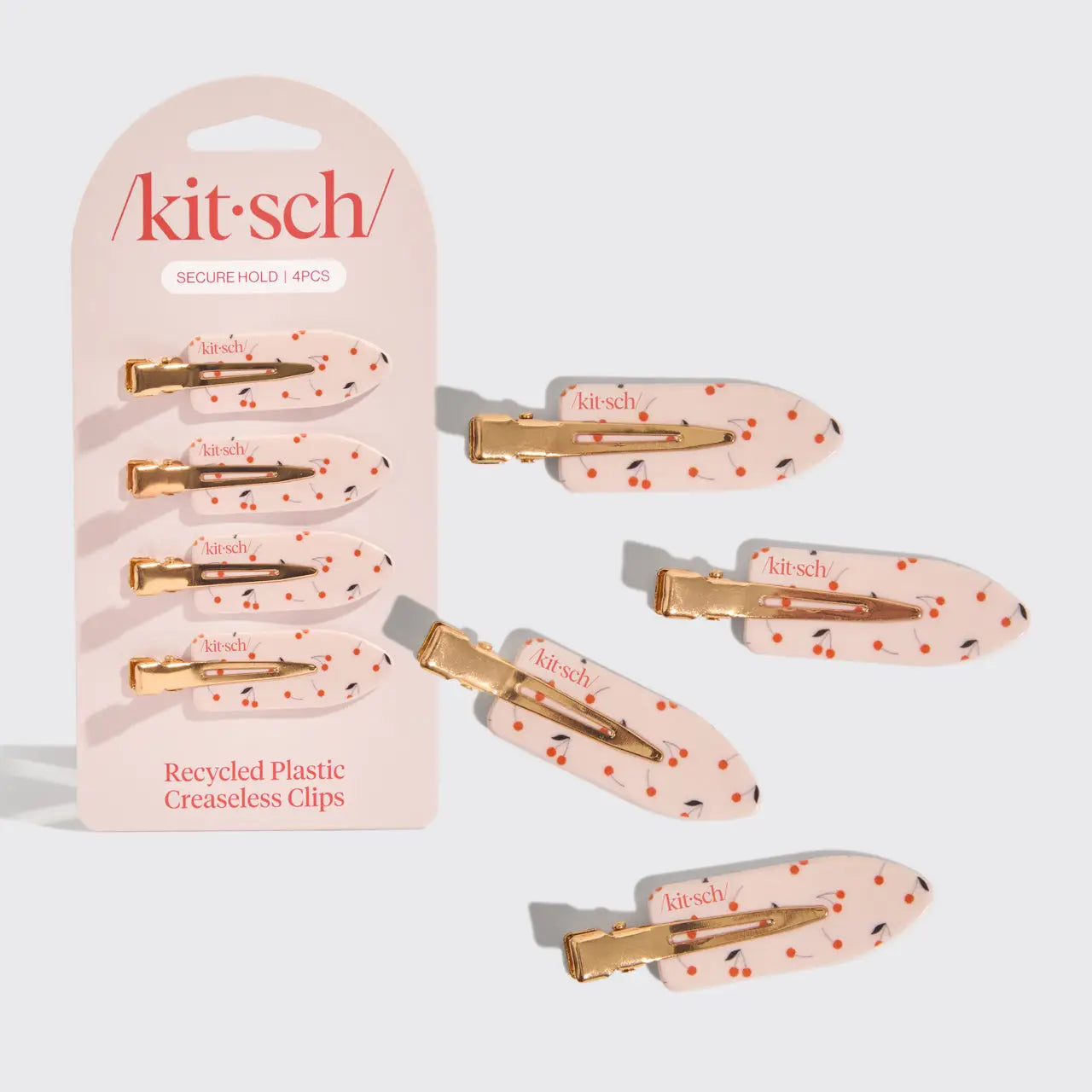 Cherry Creasless Clips