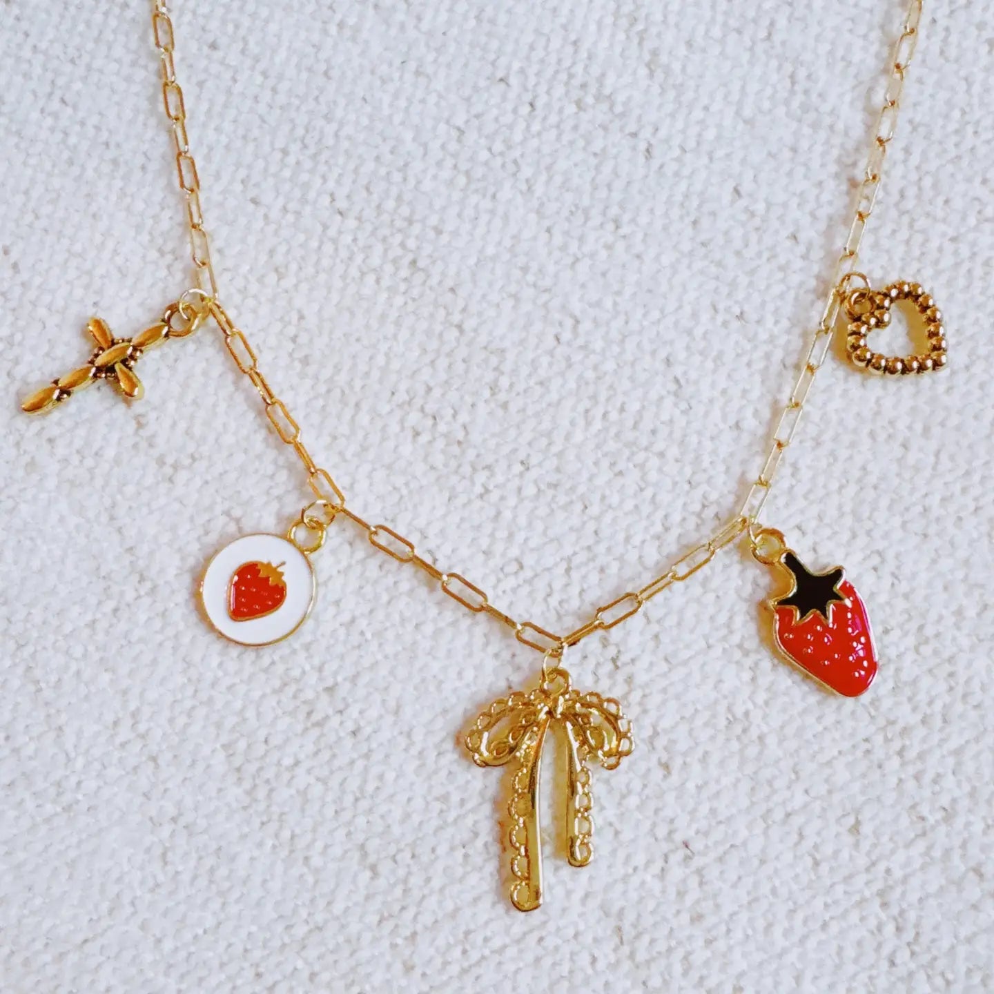 Berry Cute Charm Necklace