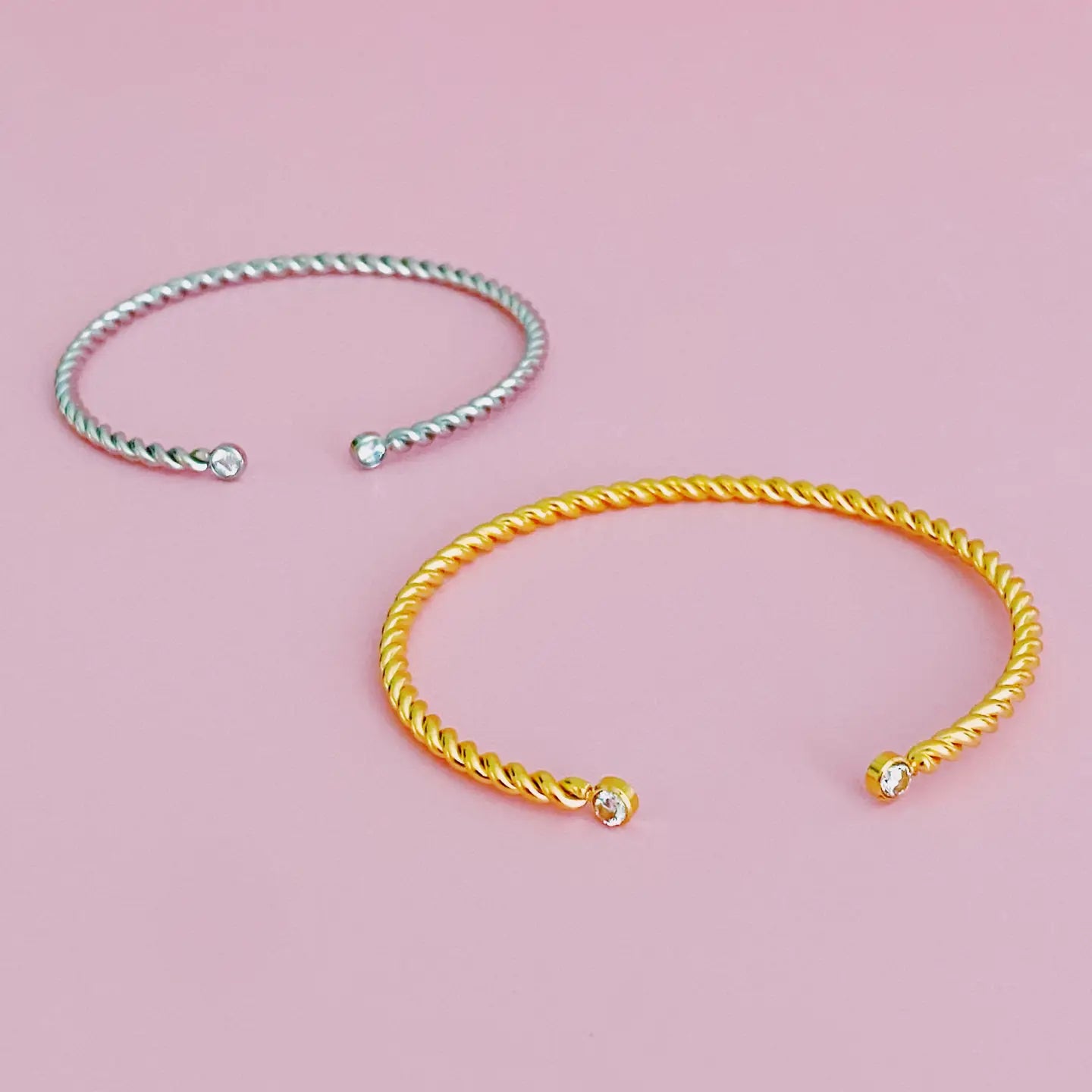 Gold Cabled Bracelet