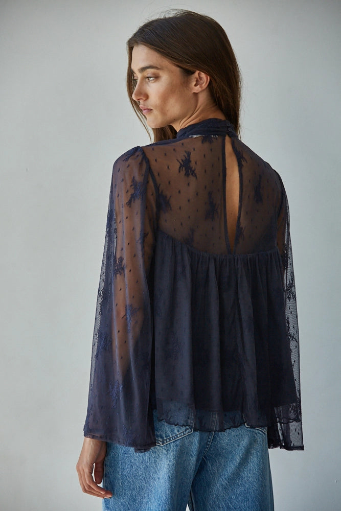 Moonlit Lace Top