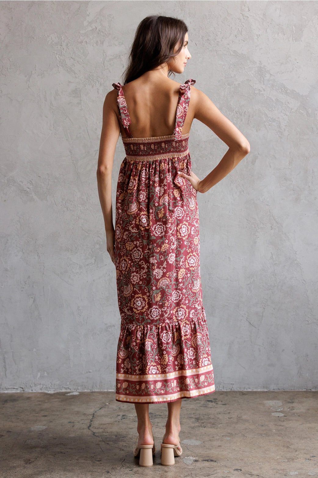 Reds Midi Dress