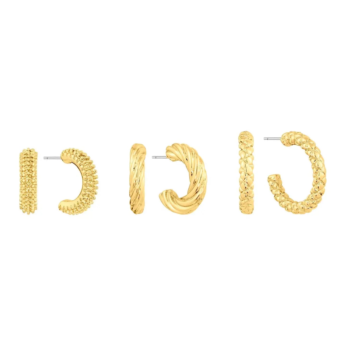 Gold Earring Pack