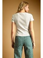 The Easy Ribbed Tee