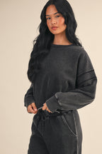 Charcoal Open Back Top