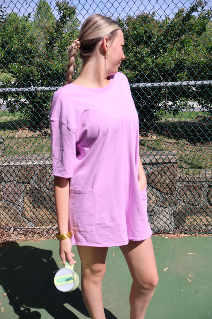 Lavender Reversible Romper