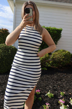 Isla Stripped Midi
