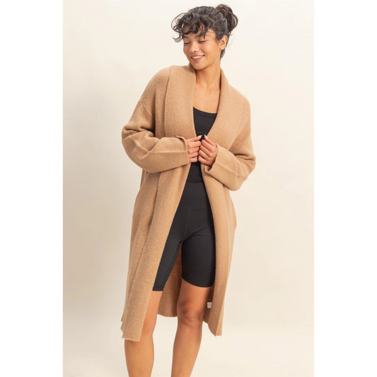 Caramel Comfort Cardigan