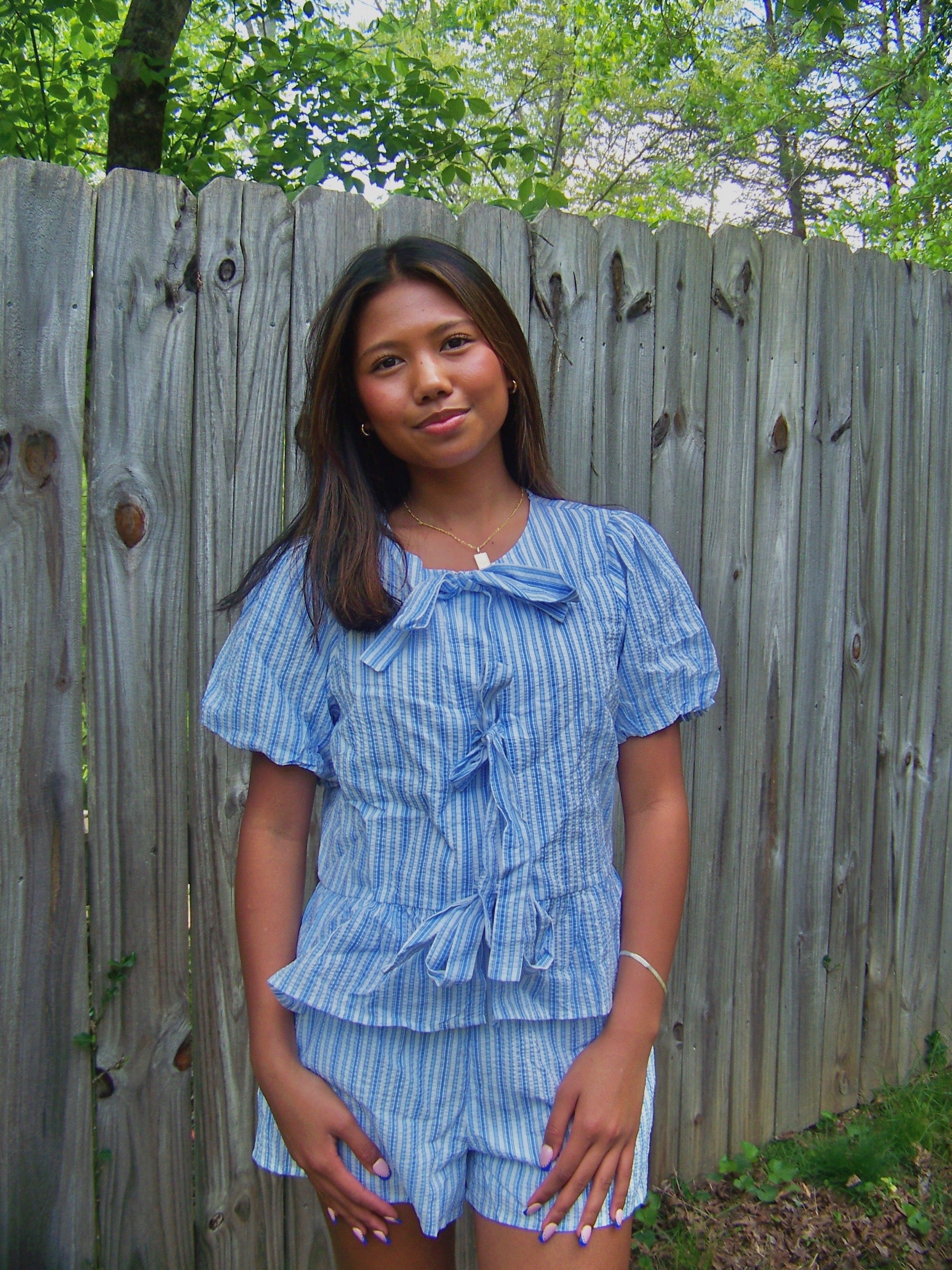 Skies Smocked Set