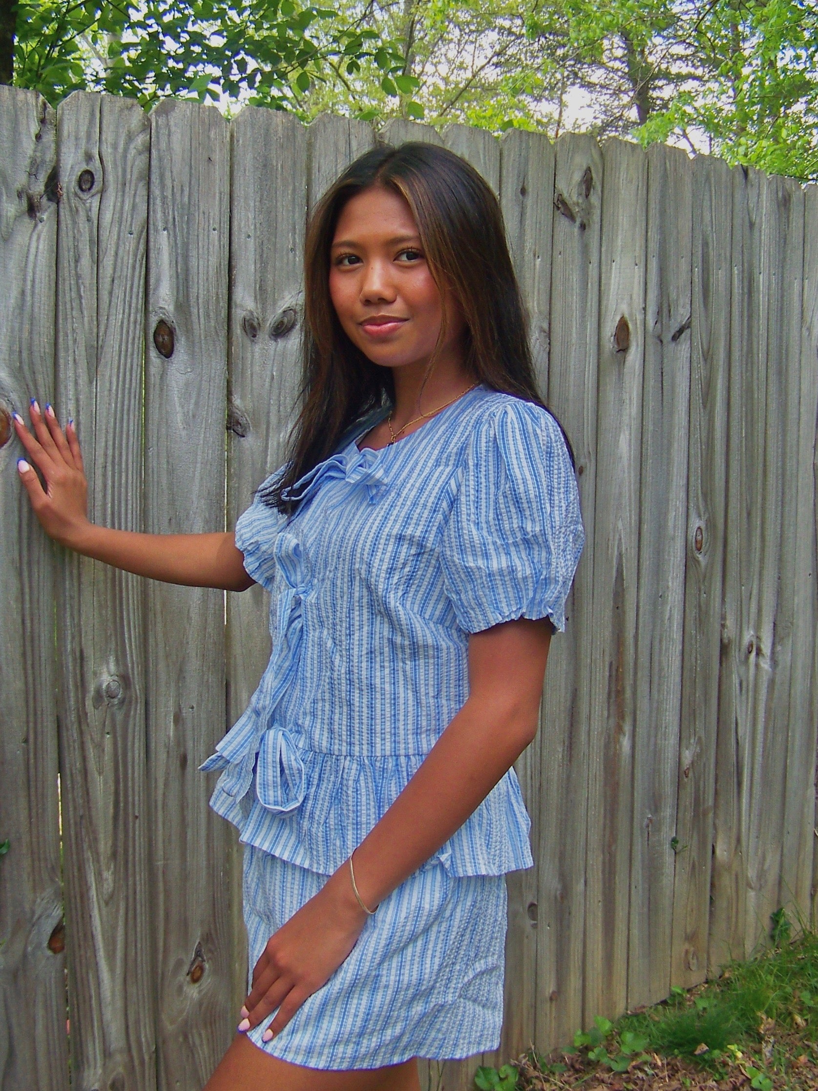 Skies Smocked Set
