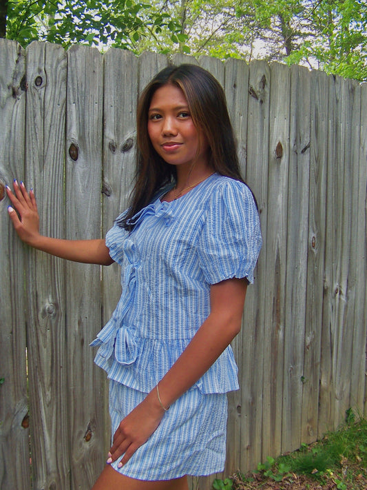 Skies Smocked Set