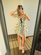 Polka Dot Bubble Dress