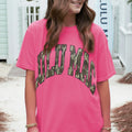 Hot Pink Camo Lulu Mac Tee