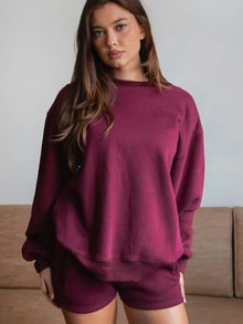 Black Cherry Crewneck