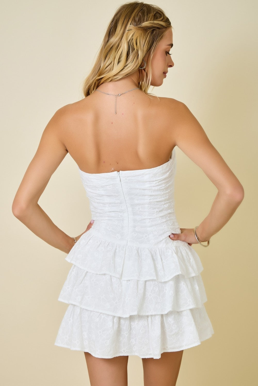 The Ivory Tiered Dress