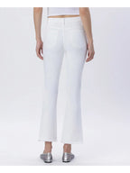 Crop White Jeans