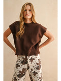 Chocolate Sweater Top