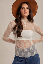 Lace Layering Top