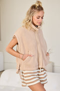 Fleece Puffer Vest