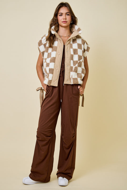 Checkered Vest
