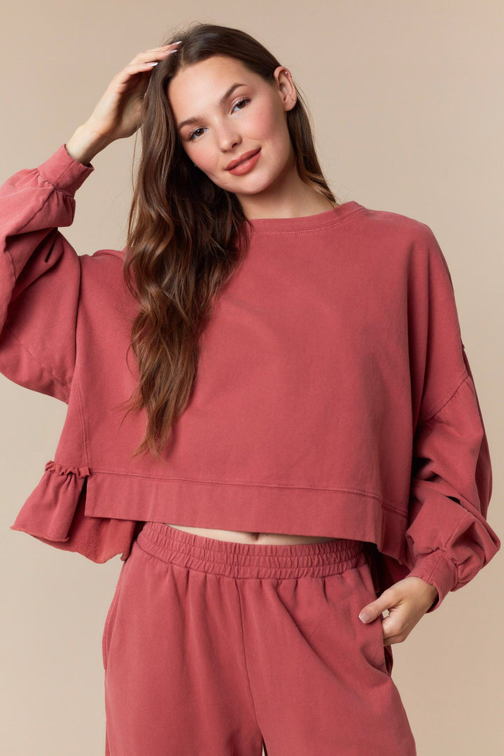 Washed Mauve Shirt