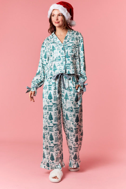 A Green Christmas Pj Set