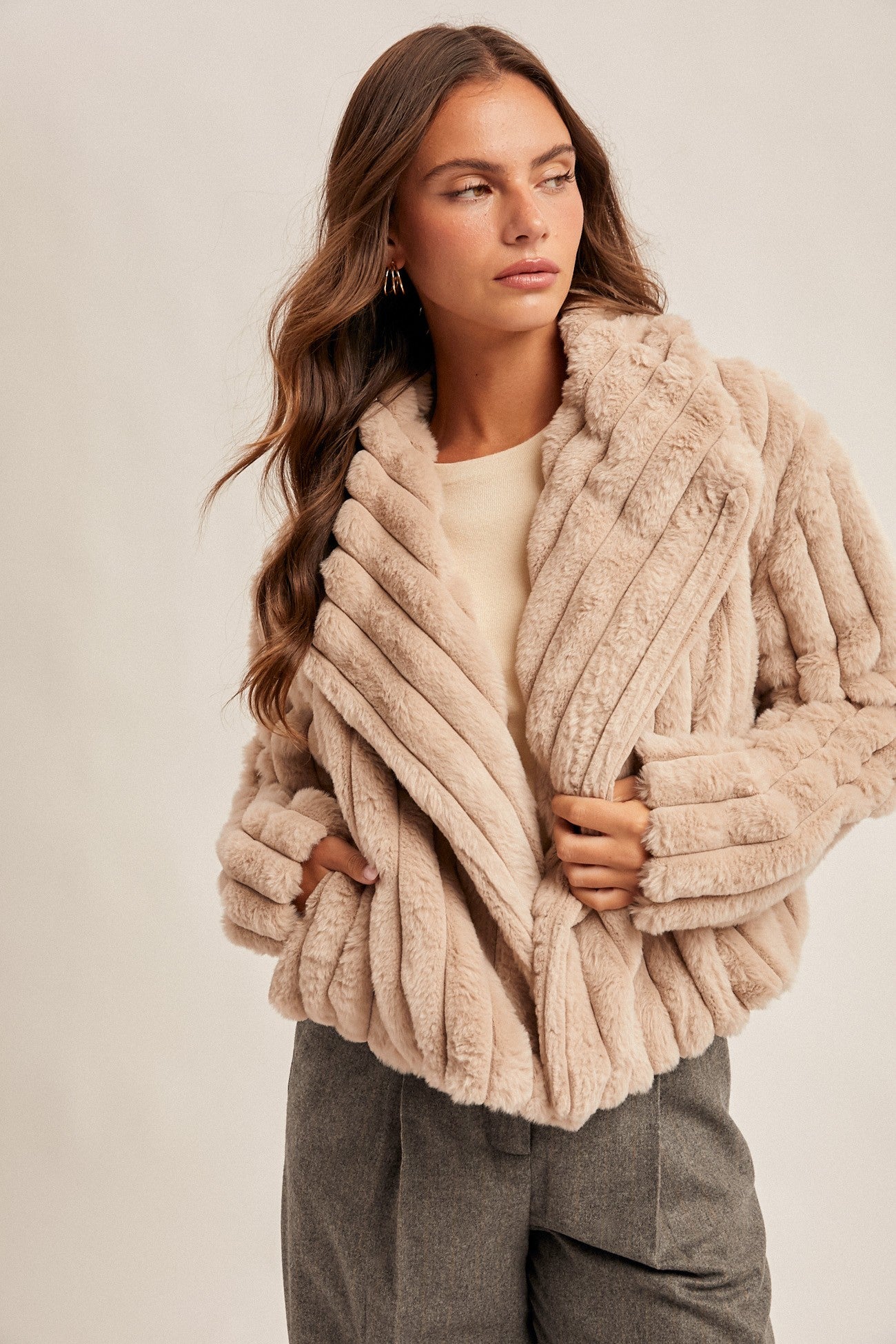 Faux Fur Jacket